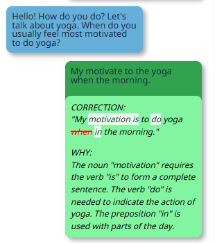 Toggle Correction Display