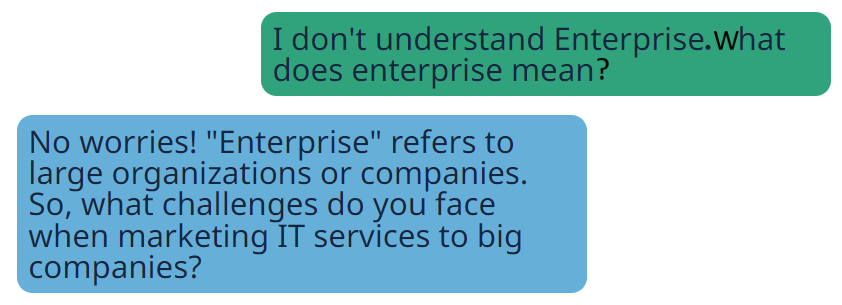 Ask About Unknown Words